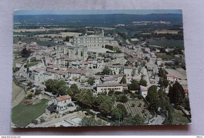 Cpm 1980, Grignan, vue générale et le château, Drôme 26