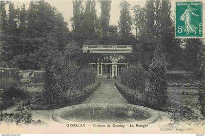 95 - Groslay - Château de Groslay - Le Potager - CPA - Oblitération - Voir Scans Recto-Verso