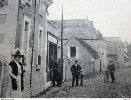 CANGEY-Indre-&-Loire,Centre-Val de Loire-Carte Postale-CPA-Pr PANZOULT Semeuse Cachet a date Rural a tireté île-Bouchard