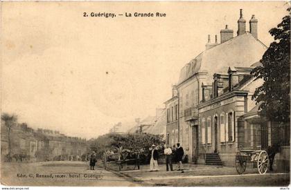 CPA AK GUERIGNY - La Grande Rue (421283)