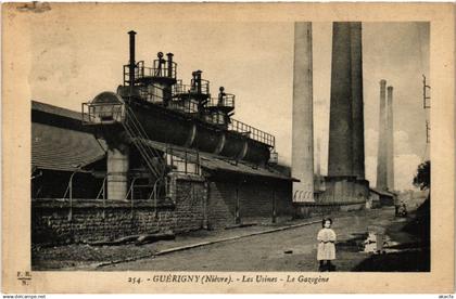 CPA GUERIGNY - Les Usines - Le Gazogene (456684)