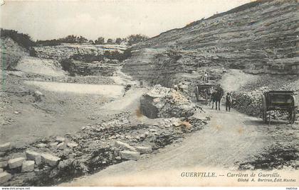 GUERVILLE - carrières de guerville.