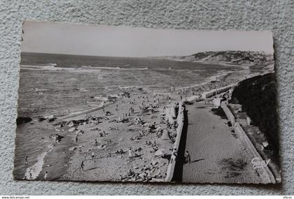 I564, Cpsm, Guéthary, vue générale de la plage, Pyrénées atlantiques 64