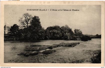 CPA Gueugnon L'Arroux et le Chateau FRANCE (954366)