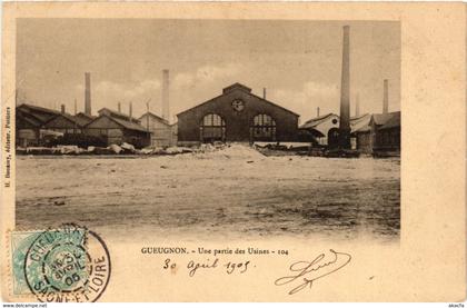 CPA Gueugnon Une partie des Usines FRANCE (955384)