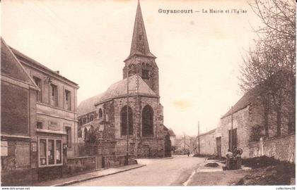 Guyancourt - La Mairie et l'Eglise