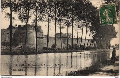 CPA HAM Le Chateau et le Canal (807939)