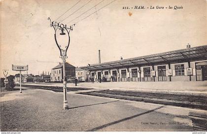 France - HAM (80) La gare