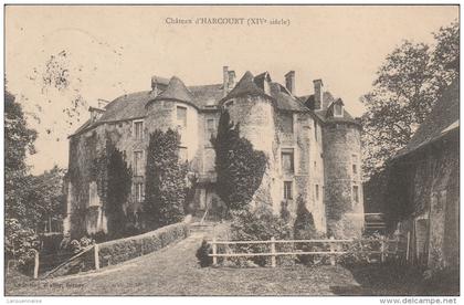 27 - HARCOURT -  Château d´Harcourt (XIVe siècle)