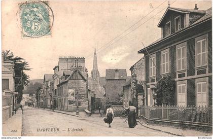 CPA Carte Postale  France   Harfleur  L'Arrivée 1905  VM57088ok