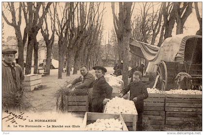 HAUTE NORMANDIE - La vie Normande, le marché aux Oeufs