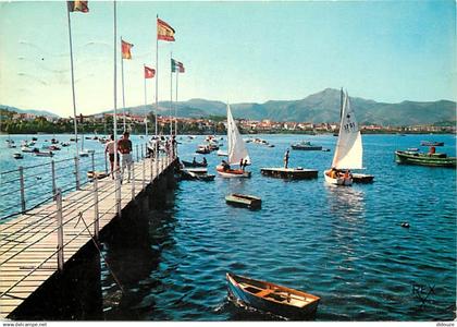 64 - Hendaye - Le Port de Plaisance - Au fond Hendaye Ville - CPM - Voir Scans Recto-Verso