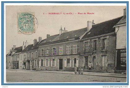 41 - HERBAULT --  Place du Marché