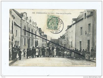 CPA  - Herbignac  - Rue de la Chapelle