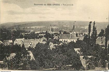 - haut rhin -ref-A808- hirsingue - vue generale -