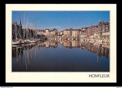 14 - Honfleur - Le port - Flamme Postale de Honfleur - CPM - Voir Scans Recto-Verso