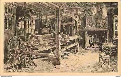 14 - Honfleur - Musée du Vieux Honfleur - Chez le Tisserand - CPA - Voir Scans Recto-Verso