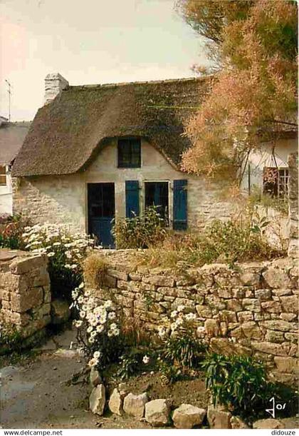 56 - Ile aux Moines - Chaumière fleurie - CPM - Voir Scans Recto-Verso