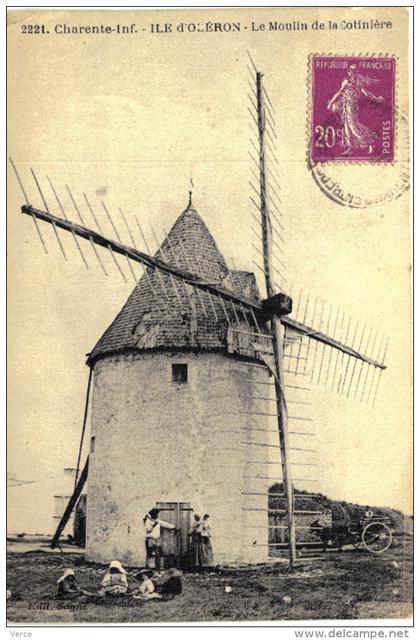 Carte Postale Ancienne de ILE d'OLERON