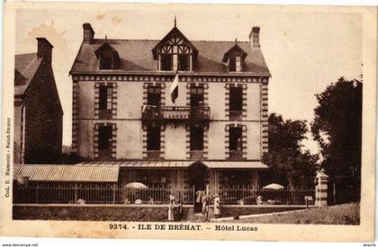 CPA Ile de BRÉHAT - Hotel Lucas (243366)