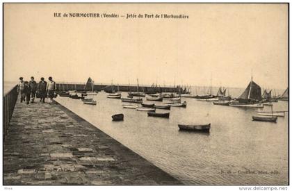 85 L´Herbaudière Noirmoutier-en-l´Île - ILE DE NOIRMOUTIER (Vendée) - Jetée du Port del´Herba /  D85D  K85163K  C85163C