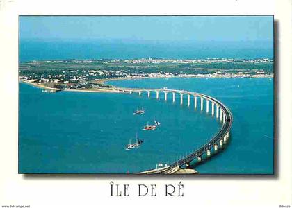 17 - Ile de Ré - Le Pont de l'ile de Ré - Vue aérienne - CPM - Voir Scans Recto-Verso