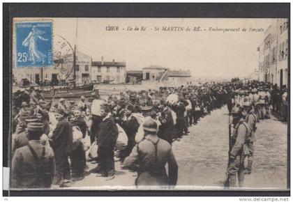 17   - Ile de Ré - Saint Martin - Débarquement de Forçats