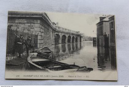 Station de Passy, inondations, Paris 75