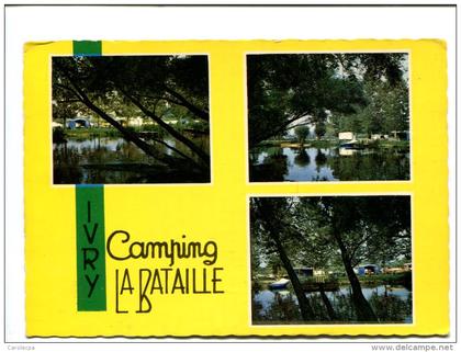 CP - IVRY LA BATAILLE (27) lE CAMPING