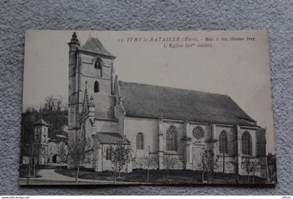 F75, Ivry la Bataille, l'église, Eure 27