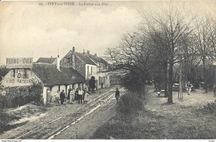 CPA Ivry-sur-Seine La Ferme aux Oies