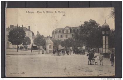 16 - Jarnac - Place du Chateau - Le Théatre