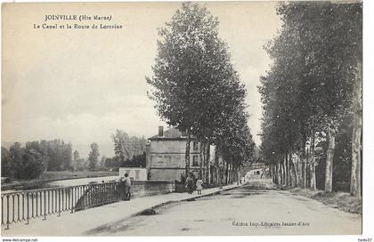 Joinville - Le Canal et la Route de Lorraine