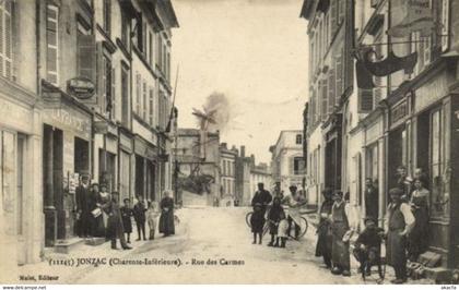 CPA JONZAC - Rue des Carmes (175303)