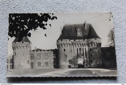 Cpsm 1954, Jonzac, le château, Charente maritime 17