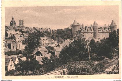 CPA Carte Postale France- Josselin-Vue générale    VM46365