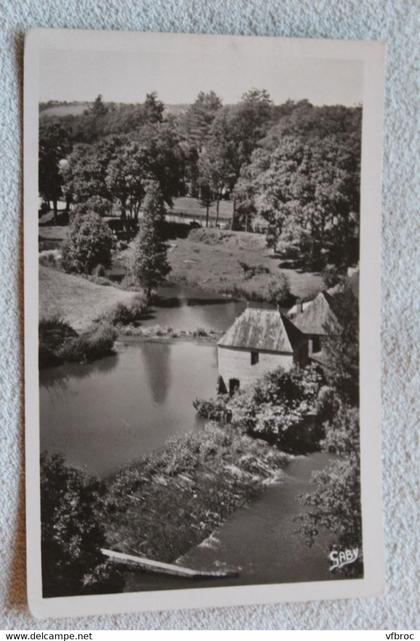 Cpsm, Josselin, la plage, Morbihan 56