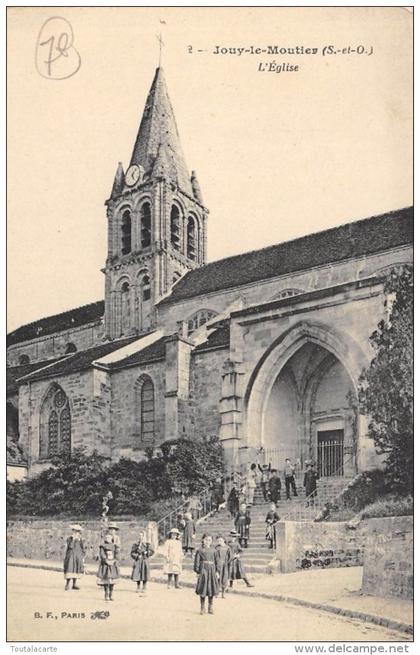 CPA 95 JOUY LE MOUTIER L EGLISE