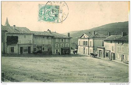 69 JULIENAS  Place et Mairie