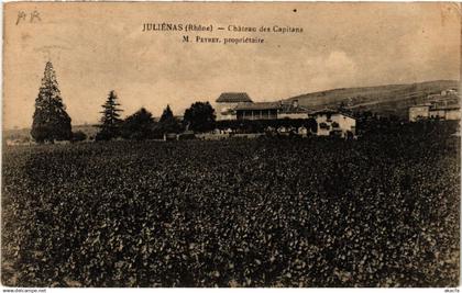 CPA JULIENAS Chateau des CAPITANS M. Peyret propr (462622)