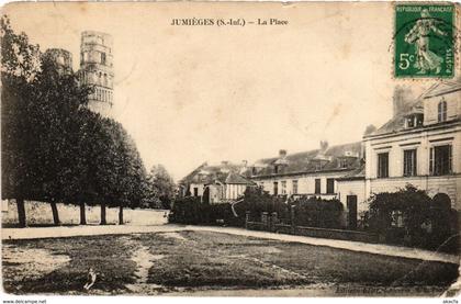 CPA Jumiéges La Place (993010)