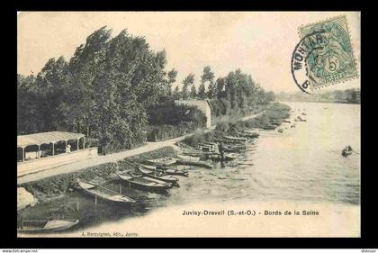 91 - Juvisy-sur-Orge - Bords de la Seine - CPA - Voir Scans Recto-Verso