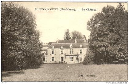 52 - JUZENNECOURT - Le Château