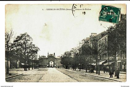 CPA - Carte Postale - FRANCE Kremlin Bicetre - Avenue de Bicêtre -1912-VM3571