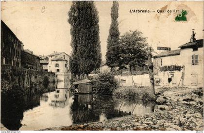 CPA L'ARBRESLE Quai des Frenes (463242)