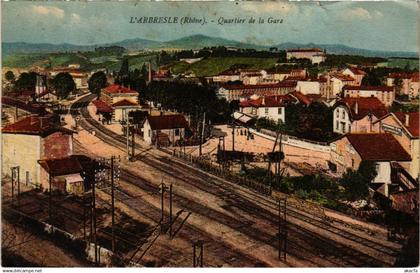 CPA L'Arbresle - Quartier de la Gare (1036480)