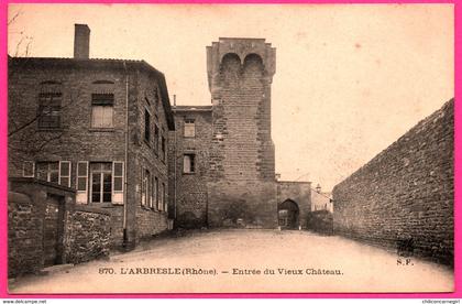 L'Arbresle - Entrée du Vieux Château - Edit. S.F.