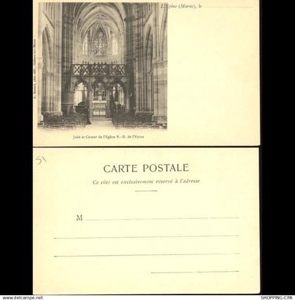 51 - L'Epine - Jubé et choeur de l'eglise N.D. de l'Epine