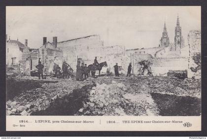 FRANCE, Vintage postcard, L'Épine, WWI