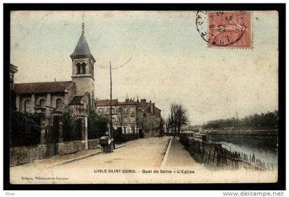 93 L'Île-Saint-Denis eglise D93D K93066K C93039C RH089349